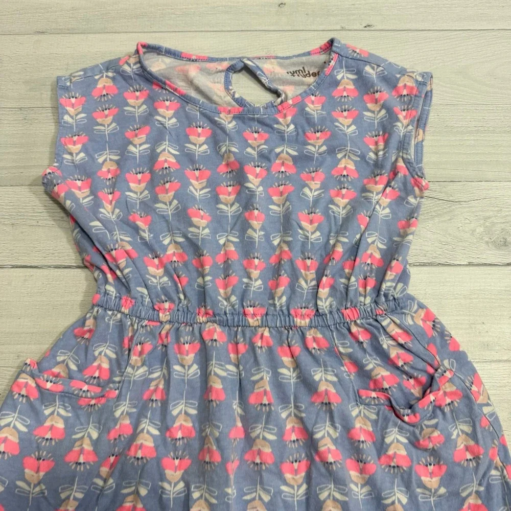Rumi & Ryder girls floral pocket dress size 6